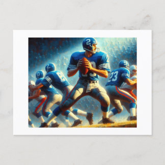 Protecting the Quarterback,  Postcard