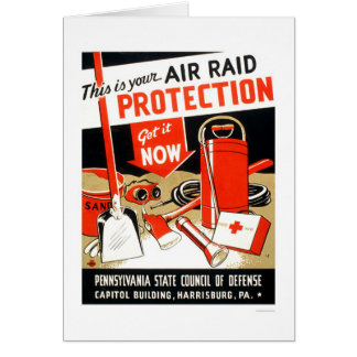 Protection de raid aérien WPA 1943
