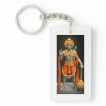Protection divine Hanuman Ji Porte - clé