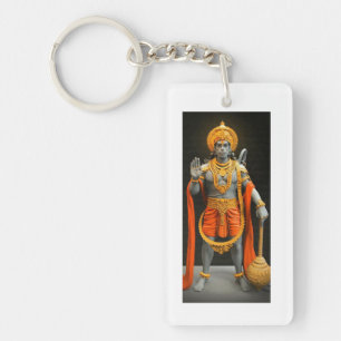 Protection divine Hanuman Ji Porte - clé