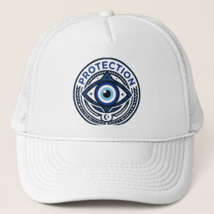 Protection Evil Eye Graphic Baseball Trucker Hat