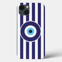 Protection from Evil Eye (Greek flag stripes)