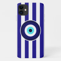 Protection from Evil Eye (Greek flag stripes)