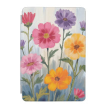 Aquarelle Fleurs Sauvages | Peinture de Champ de F