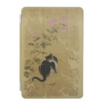 Art coréen Jeong Seon-Chuil hanmyo Cat