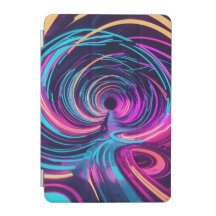 Cyberpunk Futuriste Lumières Neon Abstrait