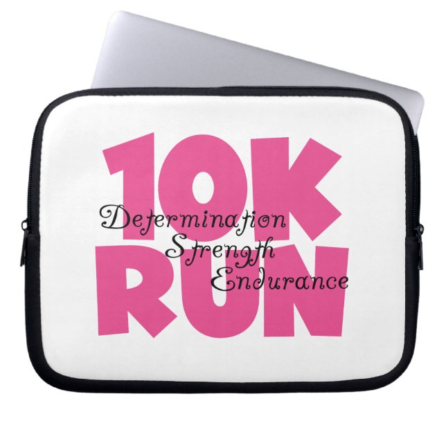 Protection Pour Ordinateur Portable 10K Run Sport Rose (Devant)