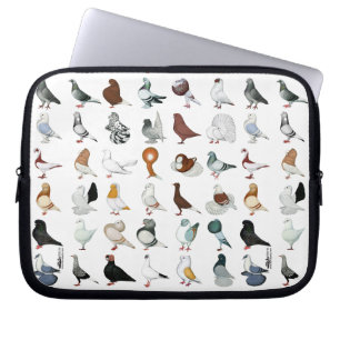 Protection Pour Ordinateur Portable 36 races de pigeon