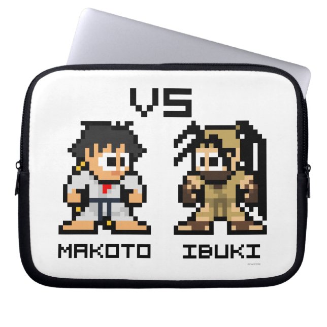 Protection Pour Ordinateur Portable 8bit Makoto CONTRE Ibuki (Devant)