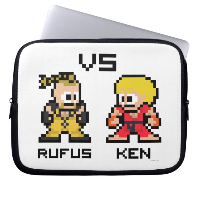 Protection Pour Ordinateur Portable 8bit Rufus CONTRE Ken (Devant)