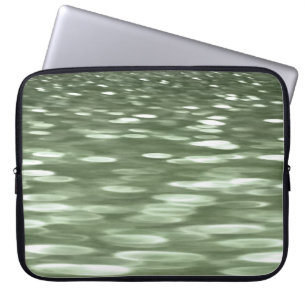 Protection Pour Ordinateur Portable Abstract #3: Olive green blur