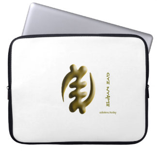 Protection Pour Ordinateur Portable Adinkra - Gye Nyame