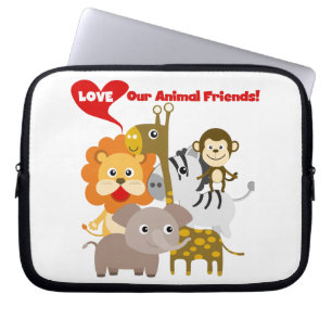 Protection Pour Ordinateur Portable Aimez nos amis animaux