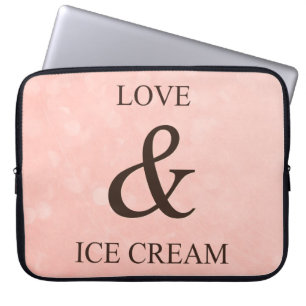 Protection Pour Ordinateur Portable Amour & glace