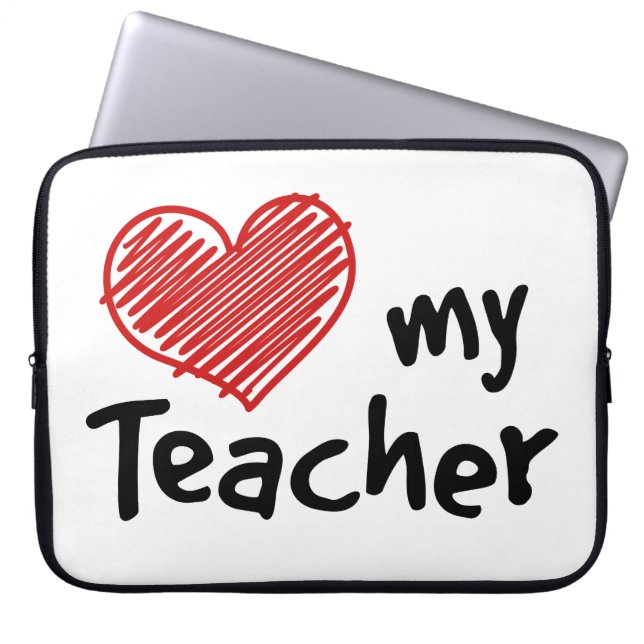 Protection Pour Ordinateur Portable Amour spécial Mon professeur (Devant)
