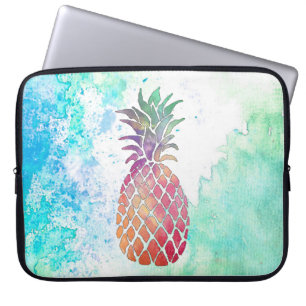 Protection Pour Ordinateur Portable ananas aquarelle