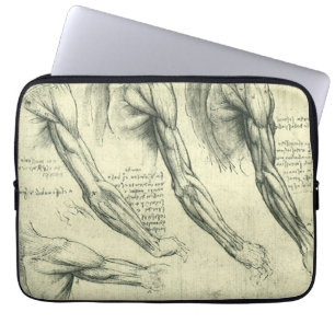 Protection Pour Ordinateur Portable Anatomie du bras et de l'épaule par Léonard de Vin