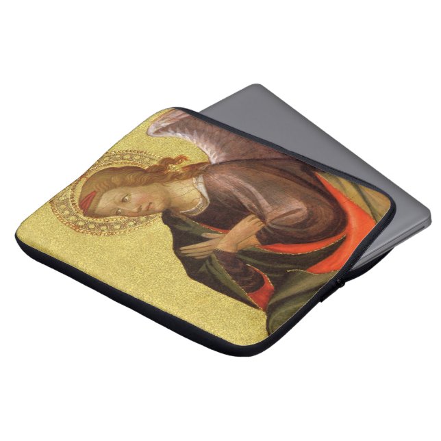 Protection Pour Ordinateur Portable Ange de la Renaissance par Maître du Bambino Vispo (Devant haut)