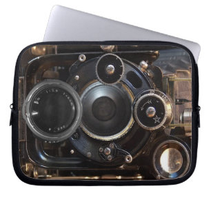 Protection Pour Ordinateur Portable Antique Caméra Photographie Vintage Lens Film