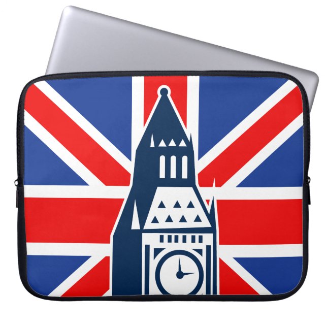 Protection Pour Ordinateur Portable Appel de Londres (Devant)