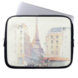 Protection Pour Ordinateur Portable Aquarelle de Tour Eiffel   Paris