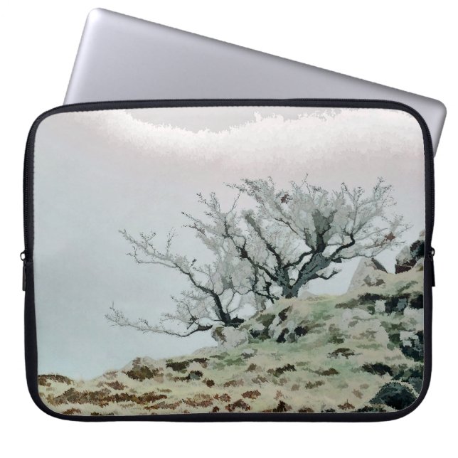 PROTECTION POUR ORDINATEUR PORTABLE ARBRES (Devant)