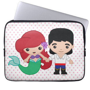 Protection Pour Ordinateur Portable Ariel et le prince Eric Emoji