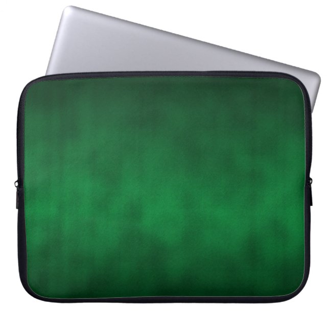 Protection Pour Ordinateur Portable Art Arrière - plan Ombre Gothique Vert (Devant)