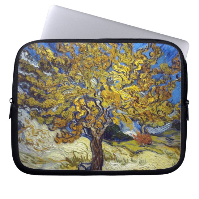 Protection Pour Ordinateur Portable Art de Van Gogh Mulberry Tree (Devant)