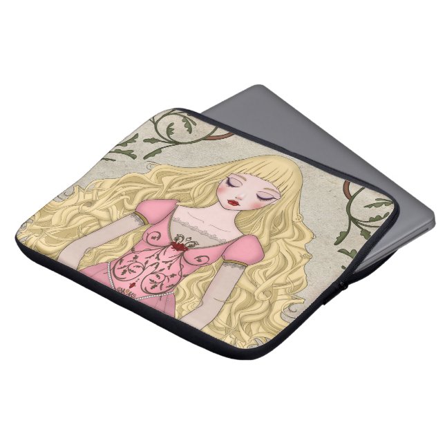 Protection Pour Ordinateur Portable bakarti (bakarti) The sleeping beauty (Devant haut)