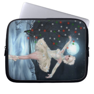 Protection Pour Ordinateur Portable Ballerina Dancing Girl :: Coque de Noël Imaginaire