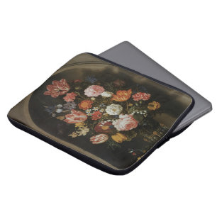 Protection Pour Ordinateur Portable Baroque Vintage, Fleur par Bosschaert, l'Aîné