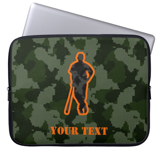Protection Pour Ordinateur Portable Base-ball de Camo (Devant)