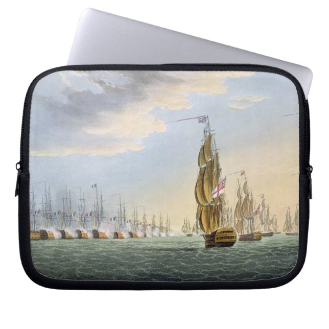 Protection Pour Ordinateur Portable Bataille du Nil, le 1er août 1798, gravé par T (Devant)