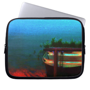 Protection Pour Ordinateur Portable Bateau rustique