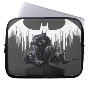 Protection Pour Ordinateur Portable Batman perché sur un pilier