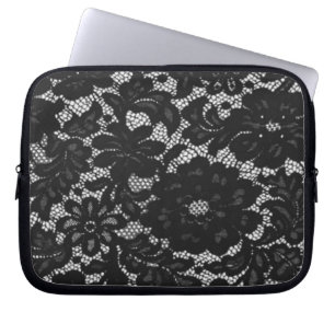 Protection Pour Ordinateur Portable Black Lace