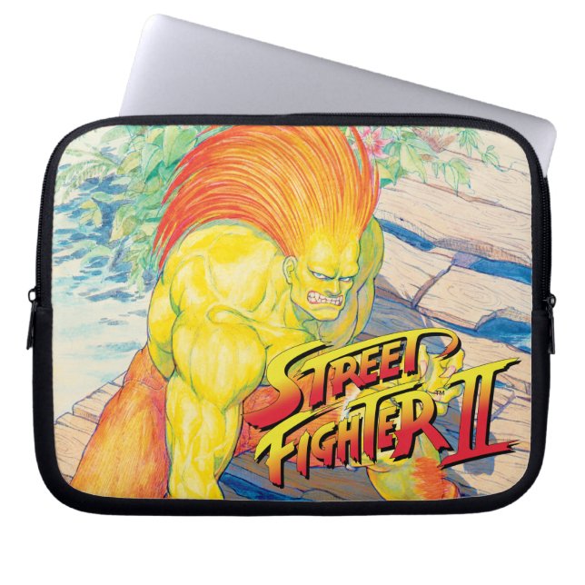 Protection Pour Ordinateur Portable Blanka sur le pont (Devant)