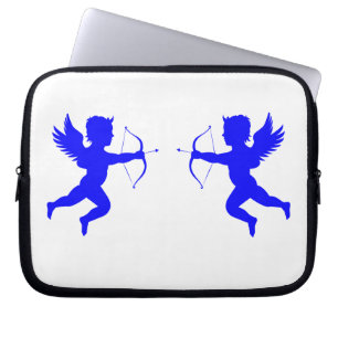 Protection Pour Ordinateur Portable Bleu Angels Peignoir en néoprène blanc Sleeve 10 p