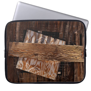 Protection Pour Ordinateur Portable Boarded Up Old Wooden House Window