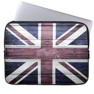 Protection Pour Ordinateur Portable Bois de Vintage