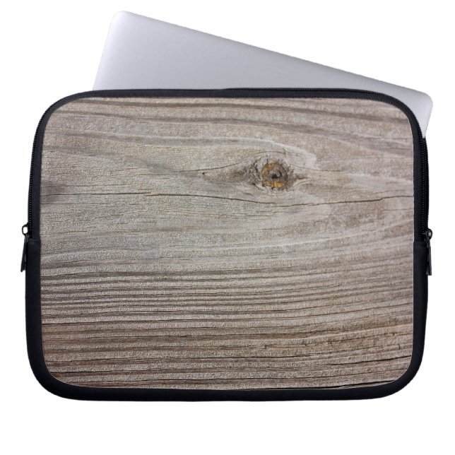 Protection Pour Ordinateur Portable Bois vieilli (Devant)
