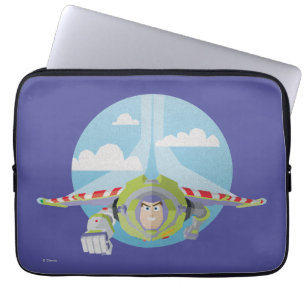 Protection Pour Ordinateur Portable Buzz Flying Lightyear désespéré Retro Graphic