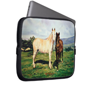 Protection Pour Ordinateur Portable Caballos/Cabalos/Chevaux