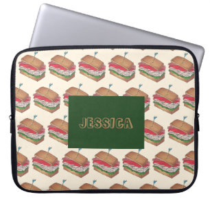Protection Pour Ordinateur Portable Cadeau personnalisé Turc Club Sandwich Foie de nou