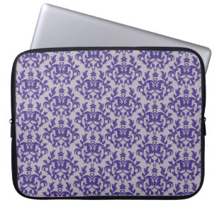 Protection Pour Ordinateur Portable Caisse grise pourpre d'ordinateur portable de