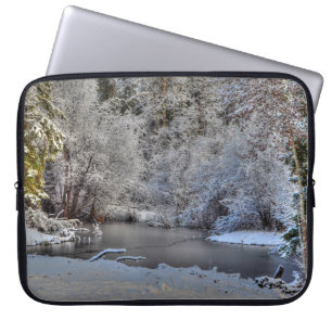 Protection Pour Ordinateur Portable Cariboo Nature Paysage Design Tapis de souris