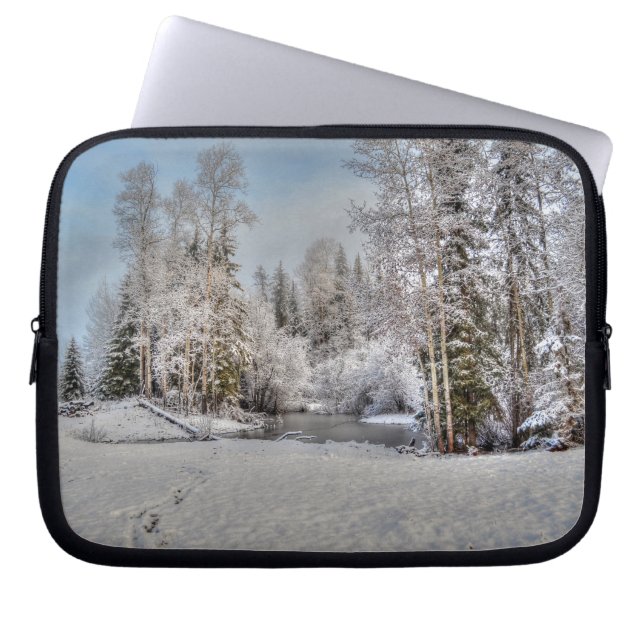 Protection Pour Ordinateur Portable Cariboo Nature Paysage Design Tapis de souris (Devant)