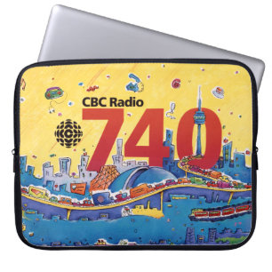 Protection Pour Ordinateur Portable CBC Radio 740 - Habillage promotionnel (1980)