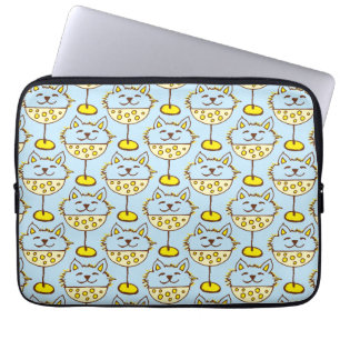 Protection Pour Ordinateur Portable Chats en crème glacée I